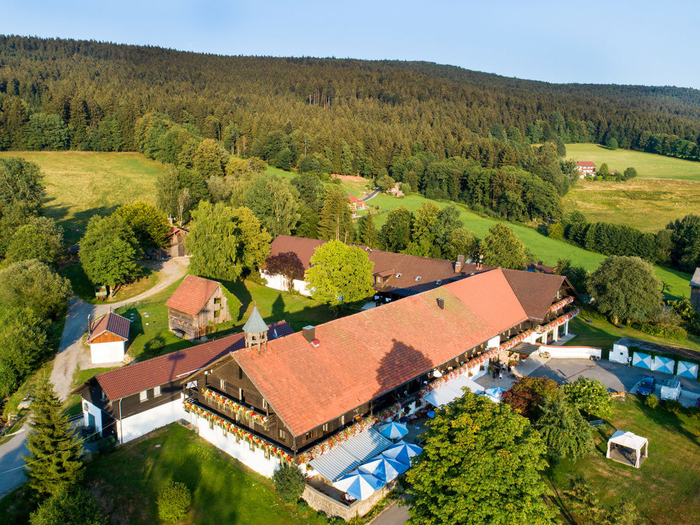 Luftaufnahme Westen nach Osten